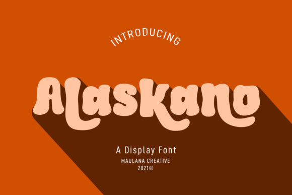 Alaskano: A Bold Display Font for Real-World Design
