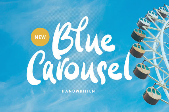Blue Carousel: A Font for Business Style