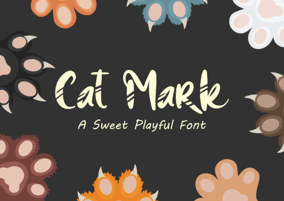 Cat Mark: A Playful Display Font