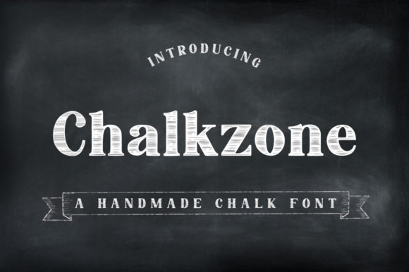 Chalkzone: A Charming Display Font