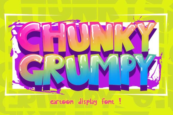 Chunky Grumpy: A Display Font That Builds Brand Trust