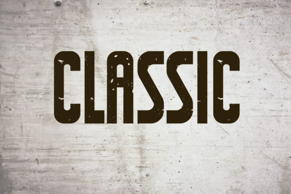 Classic Font for Editorial Design