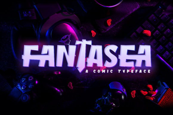 Fantasea: A Bold Display Font for Creative Projects