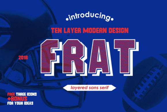 Frat: A Bold Display Font