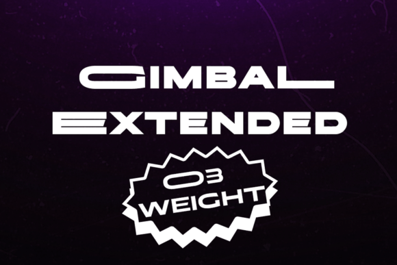 Gimbal Extended: A Display Font That Grabs Attention—Fast