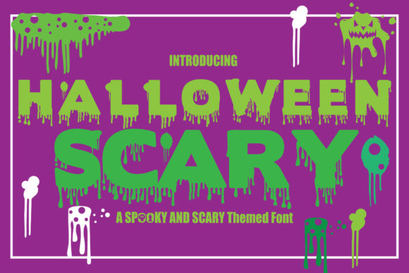 Halloween Scary Font for Business