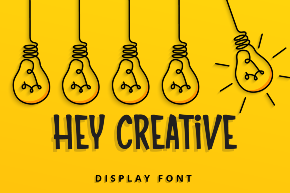 Hey Creative Font for Handmade Creations