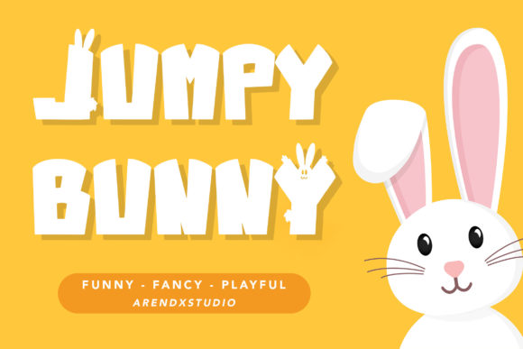 Jumpy Bunny: A Playful Font for Bold Campaigns