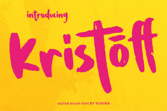 Kristoff: A Bold Font for Business