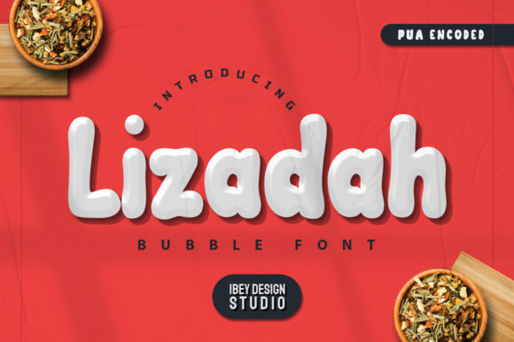 Lizadah: A Playful Display Font