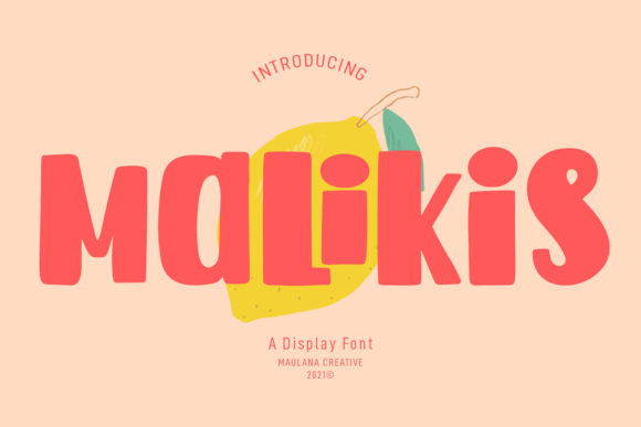 Malikis: A Bold Font for Business