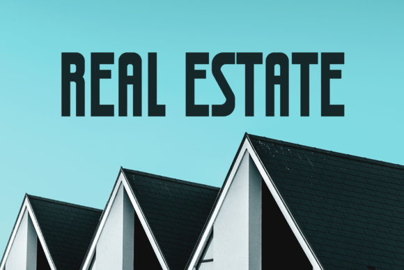 Real Estate Font for Business