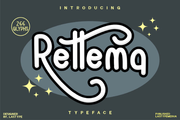 Rettema: A Joyful Display Font