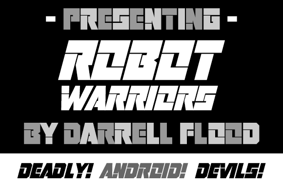Robot Warriors: A Bold Font for Creative Projects