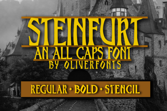 Steinfurt: A Bold Display Font for Web Design