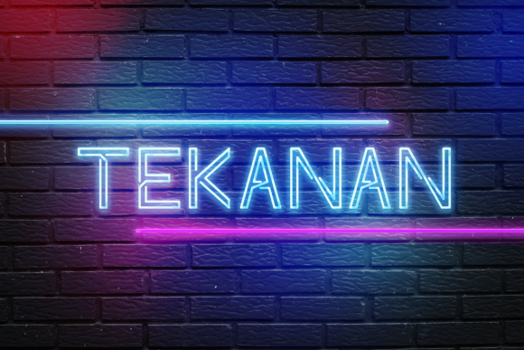 Tekanan: A Bold Font for Modern Campaigns